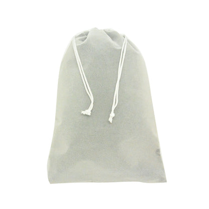 X-Large Gray High Quality Velvet Pouch Bags Party Favors