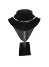 15"H Black Velvet Necklace Bust Display