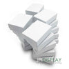 5"x4"x1"H White Cotton Filled Paper Box