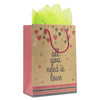All You Need is Love Kraft Paper Shopping Gift Bags
