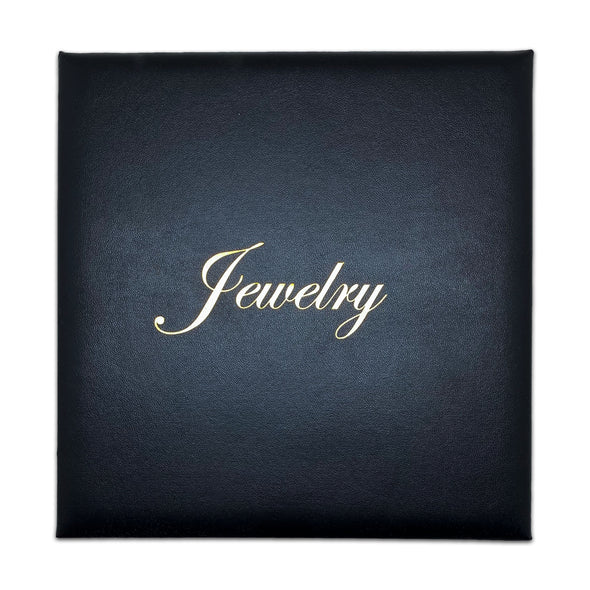 Black Leatherette Bracelet Jewelry Display Gift Box