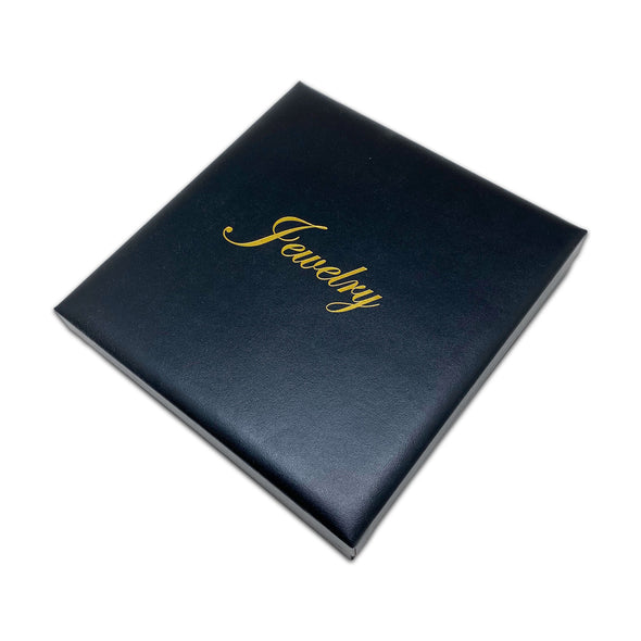 Black Leatherette Bracelet Jewelry Display Gift Box