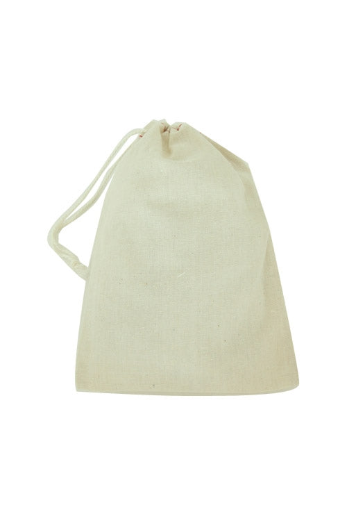 8" x 10" Cotton Muslin Drawstring Reusable Bags
