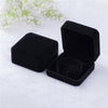 24-Pack Deluxe Plush Black Velvet Bracelet/Watch Jewelry Box