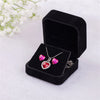 24-Pack Deluxe Plush Black Velvet Earring/Pendant Box