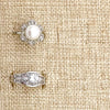 Linen Burlap Foam 144 Ring Standard Jewelry Tray Insert