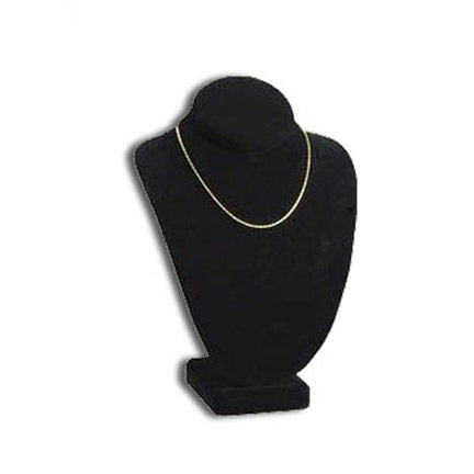 9 5/8"h Deluxe Black Velvet Necklace Stand
