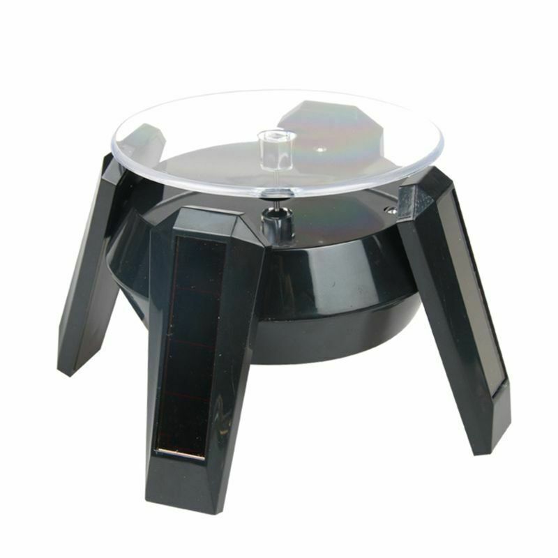 360 Display Table Solar Powered 360 Degree Rotating Turn Table Jewelry Display – JPI Display
